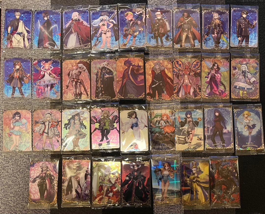 Fate/Grand Order フェイト ウエハース14 全34種コンプセット