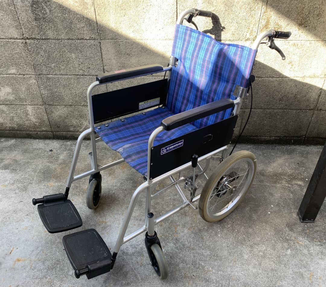 【H】 カワムラサイクル 車椅子 車いす 介助用 介護 25112209