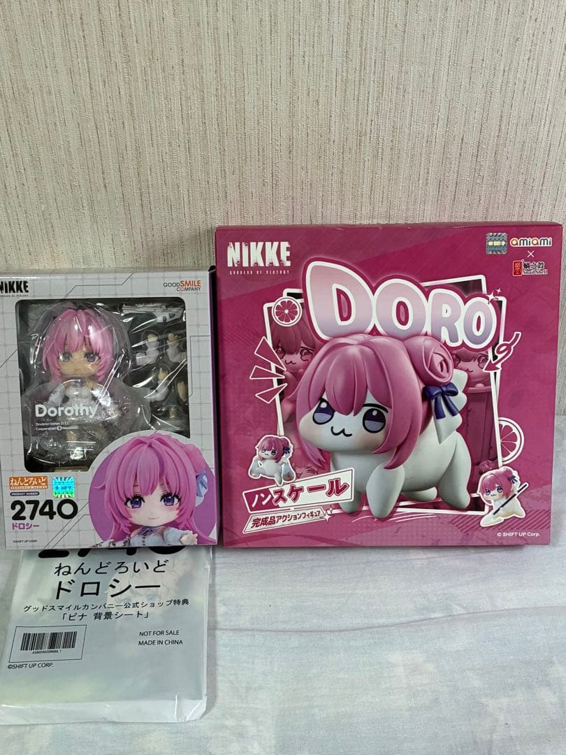 [新品未開封] NIKKE スネイルシェル DORO & ねんどろいど　ドロシー