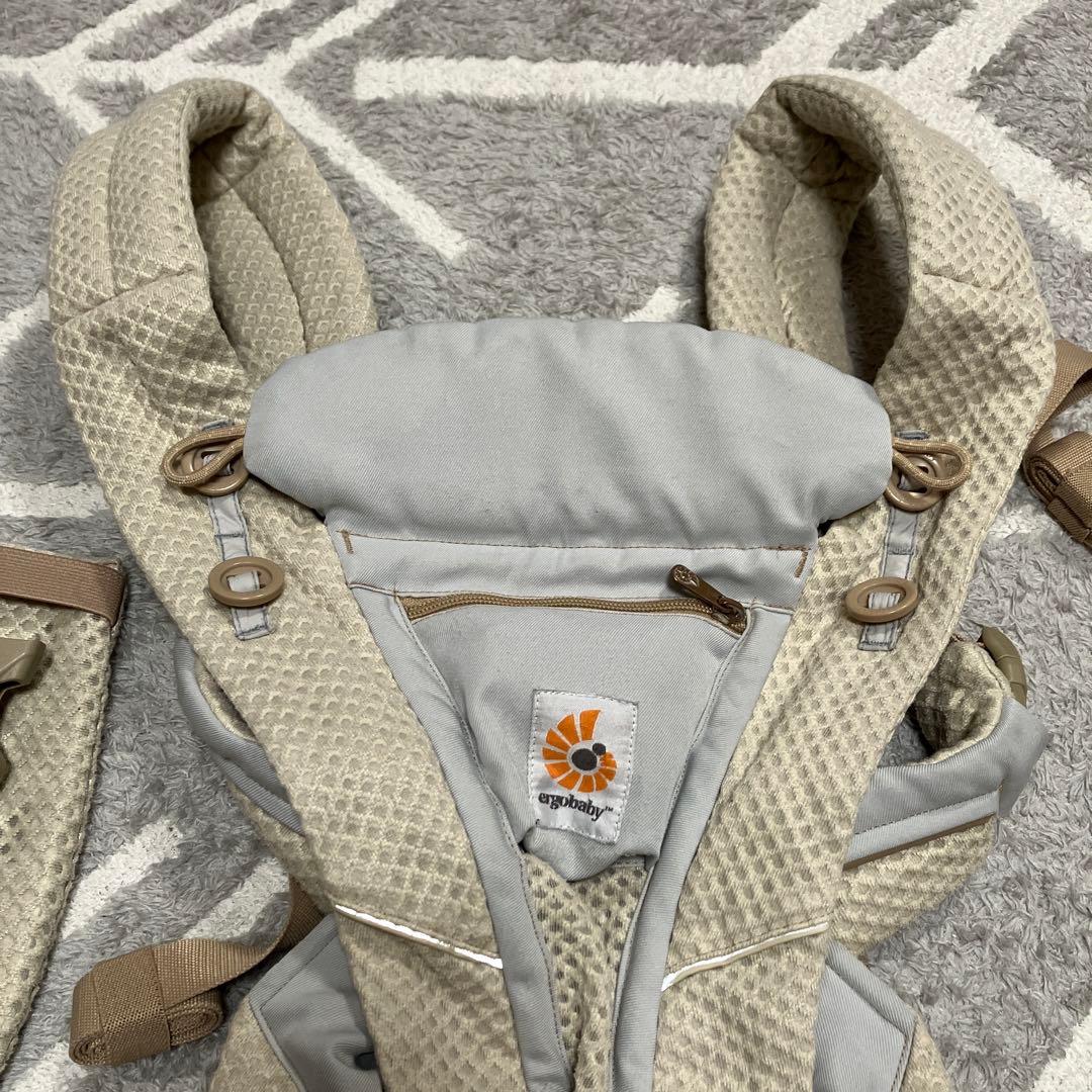 エルゴベビー オムニブリーズ 新生児 赤ちゃん 抱っこ紐 サンド