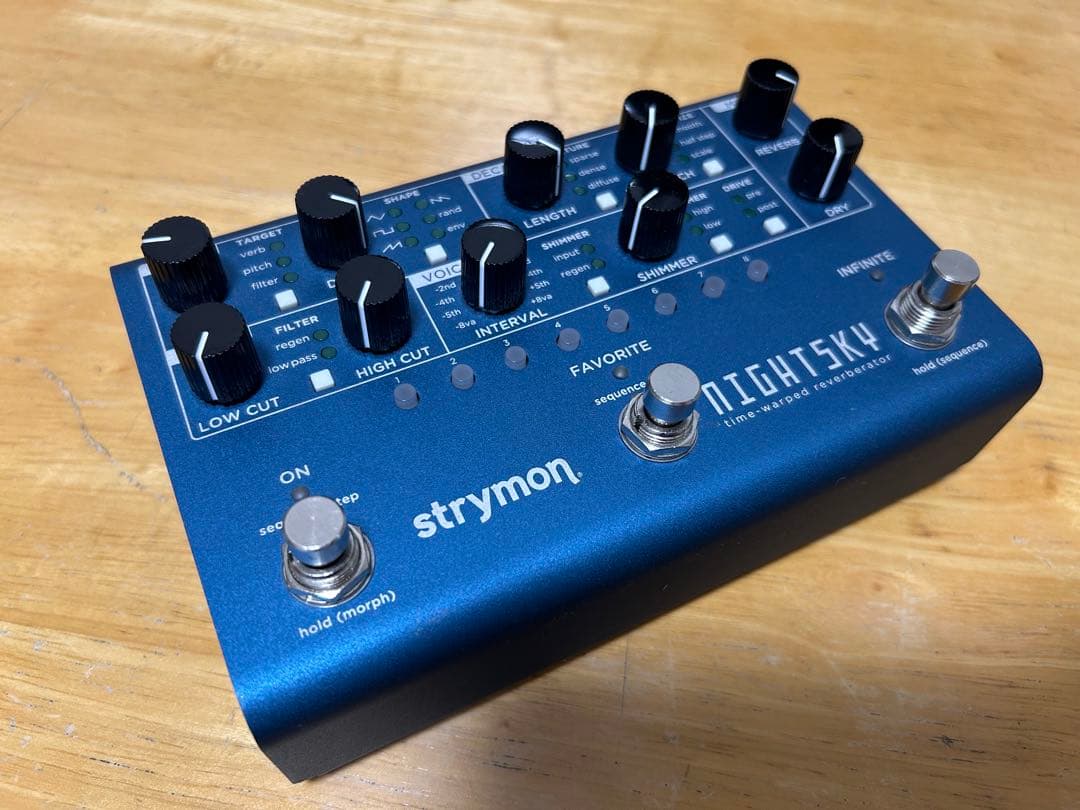 【ジャンク？格安】Strymon NIGHTSKY Strymon NightSky Time-warped Reverberator Pedal | Sweetwater