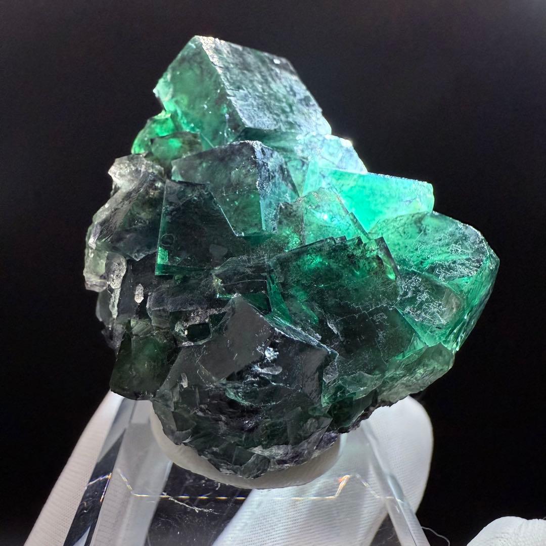 フローライト ナミビア Okorusu Mine産 蛍石 原石 41 ナミビア Okorusu Mine産 フローライト＆クォーツの原石 No.41 - cute