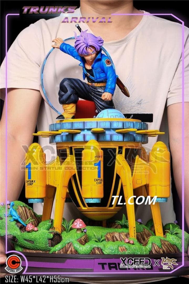 新品未開封『ドラコンボール』　MRC　トランクス　ガレージキット スタチュー 即日発送】48cm ドラゴンボール 未来トランクス フィギュア ガレージ