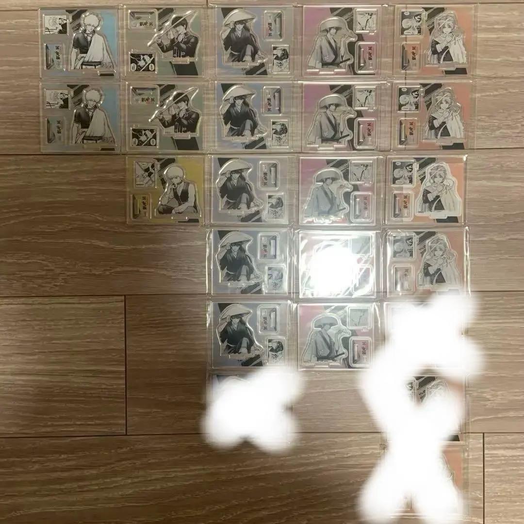 銀魂　銀魂展　アクリルフィギュア　銀時　沖田　土方　高杉　桂　神威など