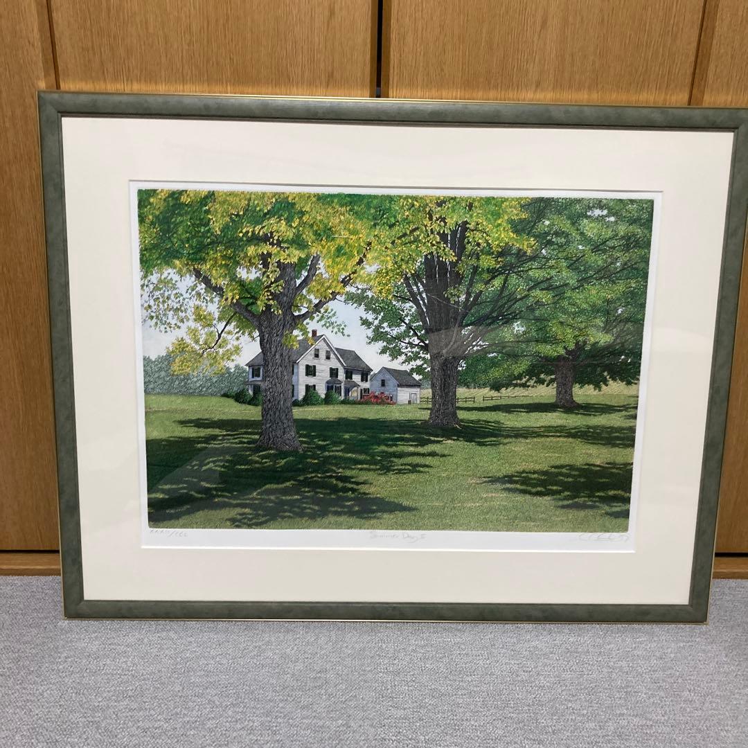 キャロル・コレット 絵画 Summer Day Ⅱ サイン入り