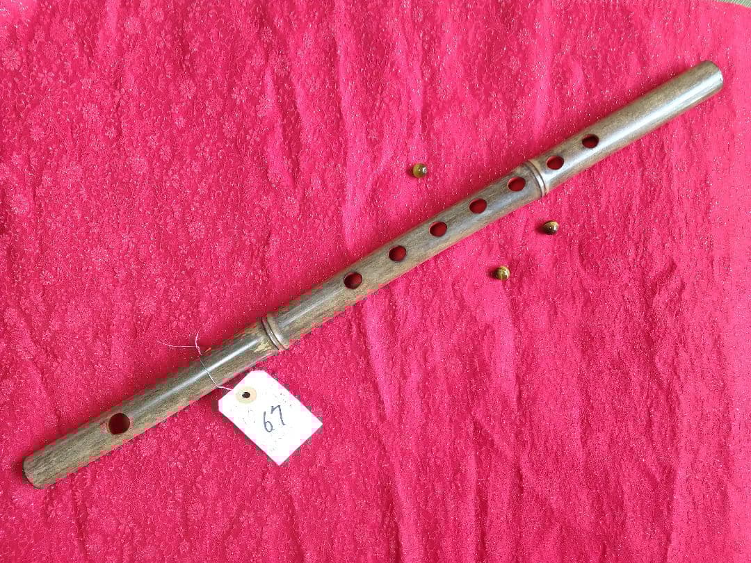 67 和笛 眞笛 竹笛 古典調七穴三本調子 根岸篠笛工房