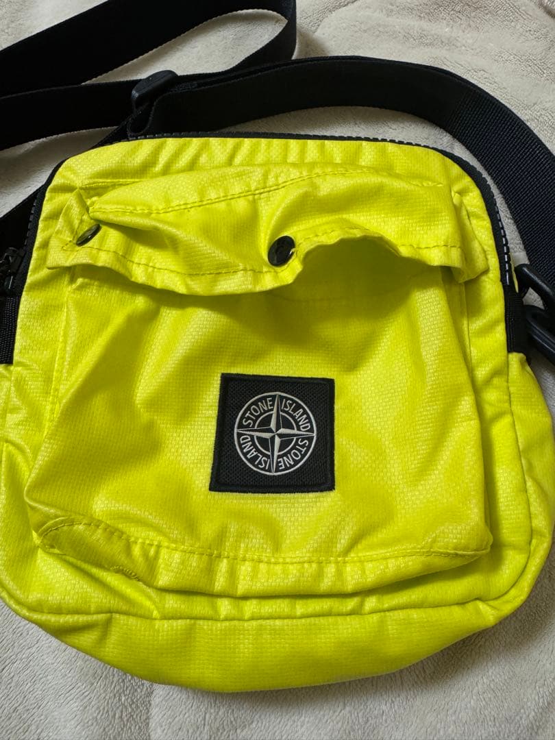 Stone STONE ISLAND イエロー メッセンジャーバッグ
