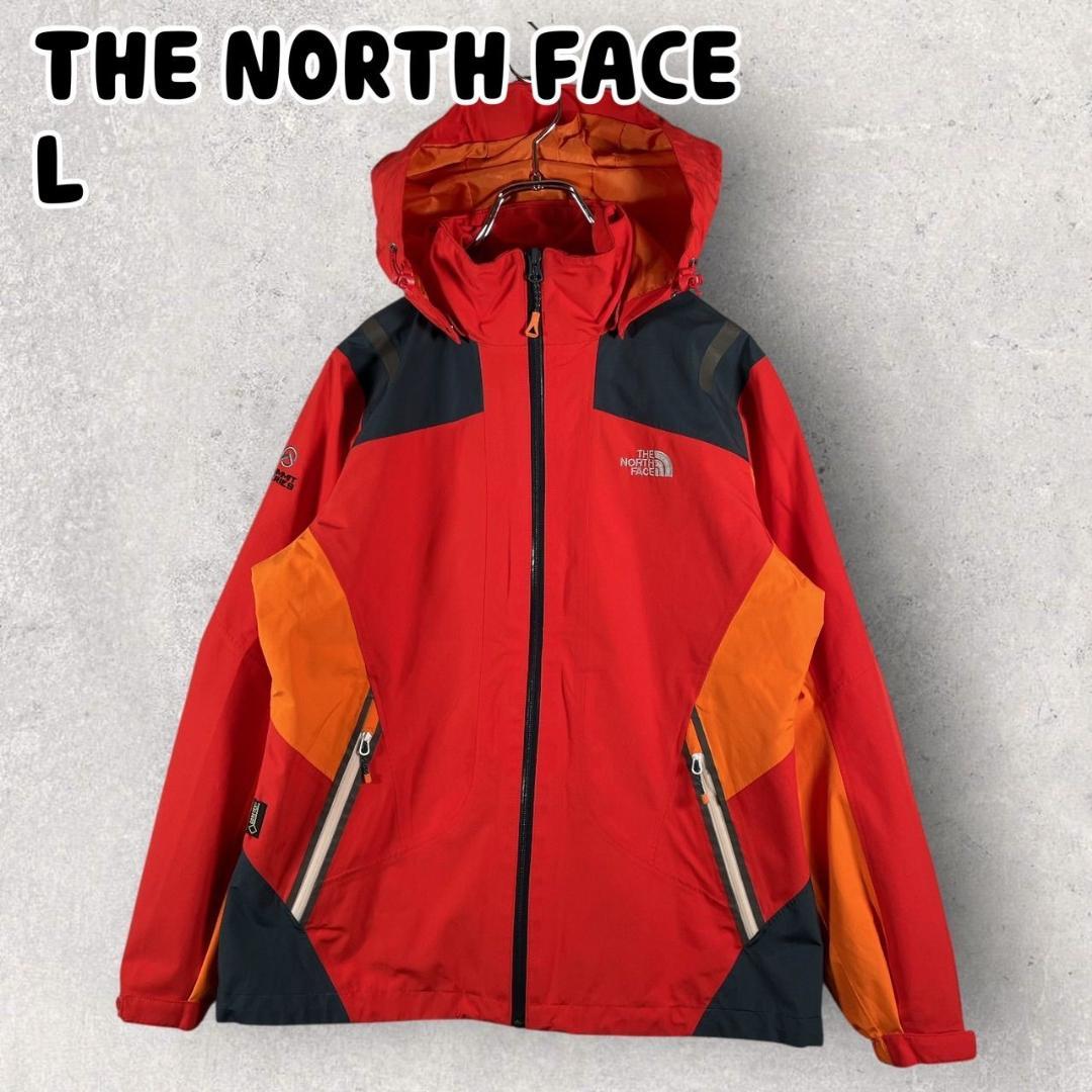ザノースフェイス サミットシリーズ マウンテンパーカー ゴアテックス Lオレンジ