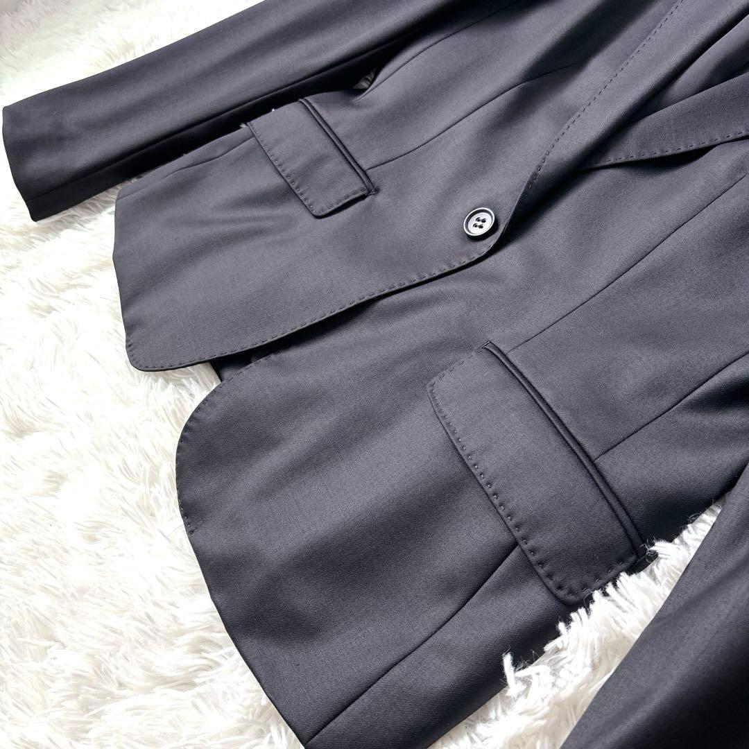 未使用級】23区tessuti bahariye 高級生地 パンツスーツ 黒 - メルカリ