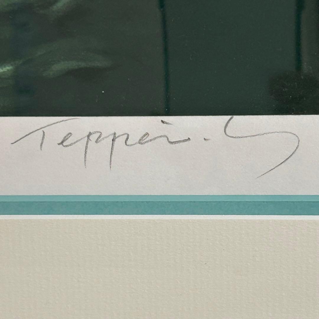 笹倉鉄平 絵画 リトグラフ ドリーミング 限定 アンティーク レア 直筆