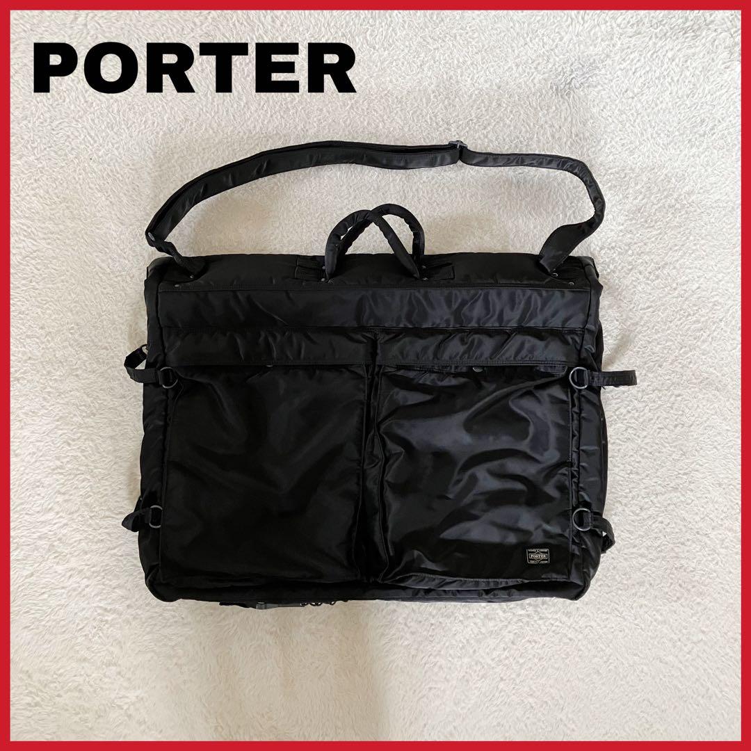 希少 廃盤 PORTER TANKER 2WAY GARMENT BAG