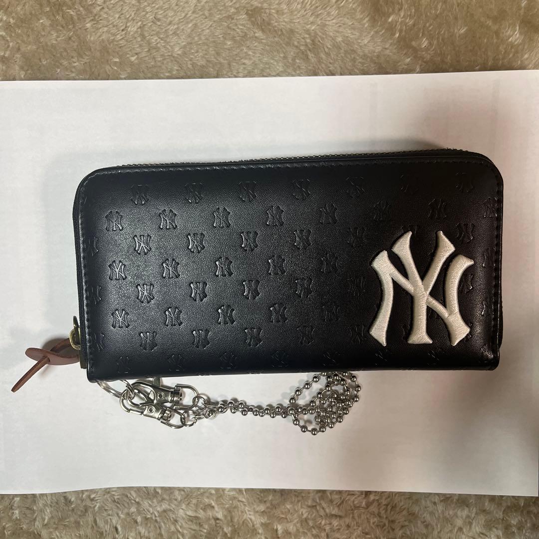 ニューヨークヤンキース長財布 - メルカリ