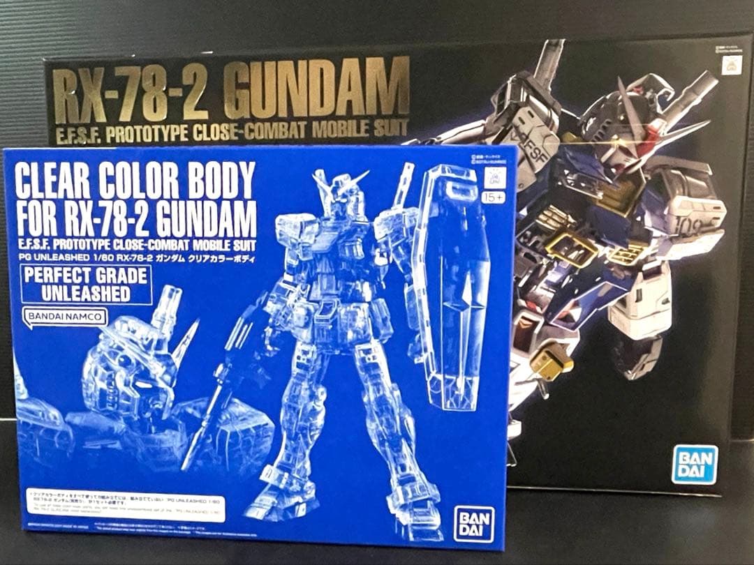 ◎PG UNLEASHED RX-78-2 ガンダム ➕クリアカラーボディ PG UNLEASHED 1/60 RX-78-2 ガンダム クリアカラーボディ