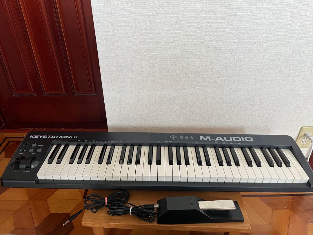 M-AUDIO Keystation 61 MK3 + KORG製ペダル