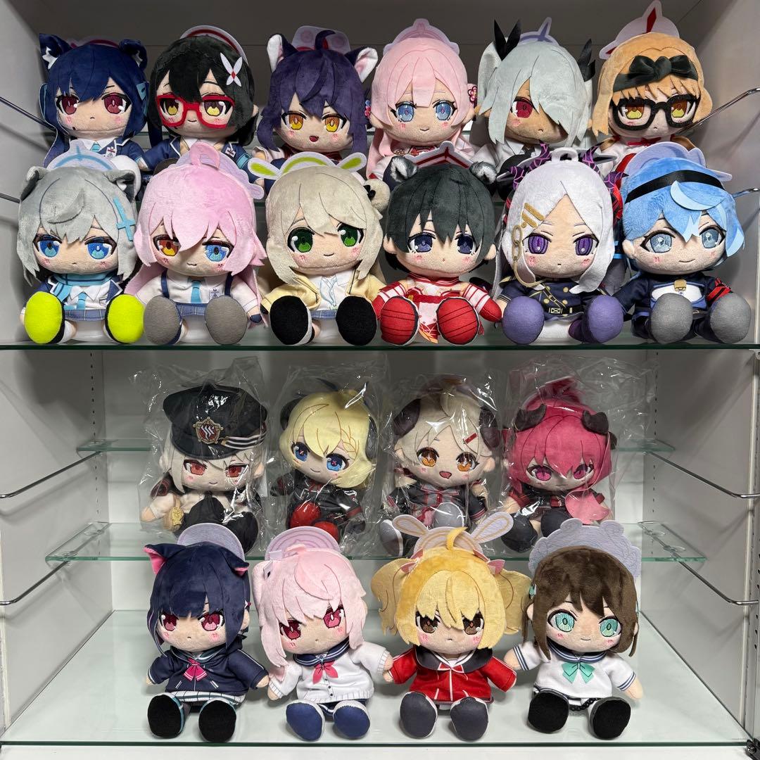 バラ売り可 ブルアカ ちょこぷに まとめ売り ブルーアーカイブ カンナ・キリノらの「ちょこぷにぬいぐるみ」1月発売!