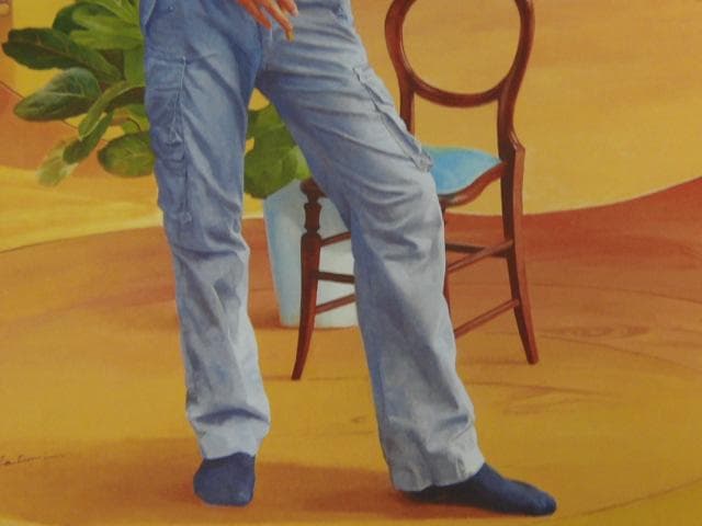 弥富節子、【スパイラル】、希少な画集画、新品高級額・額装付 - メルカリ