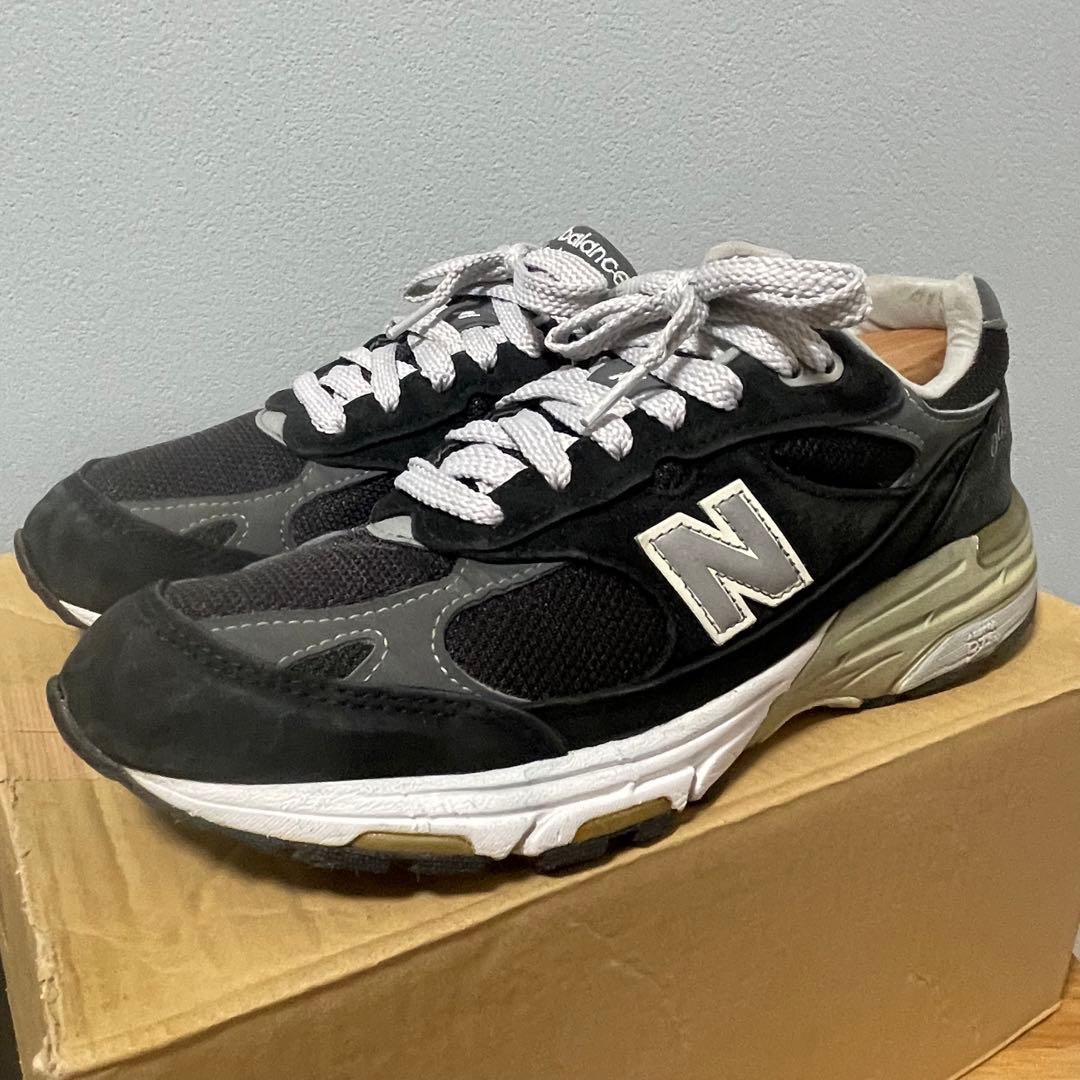 ニューバランス 993 BK 26cm 991 990 993 996
