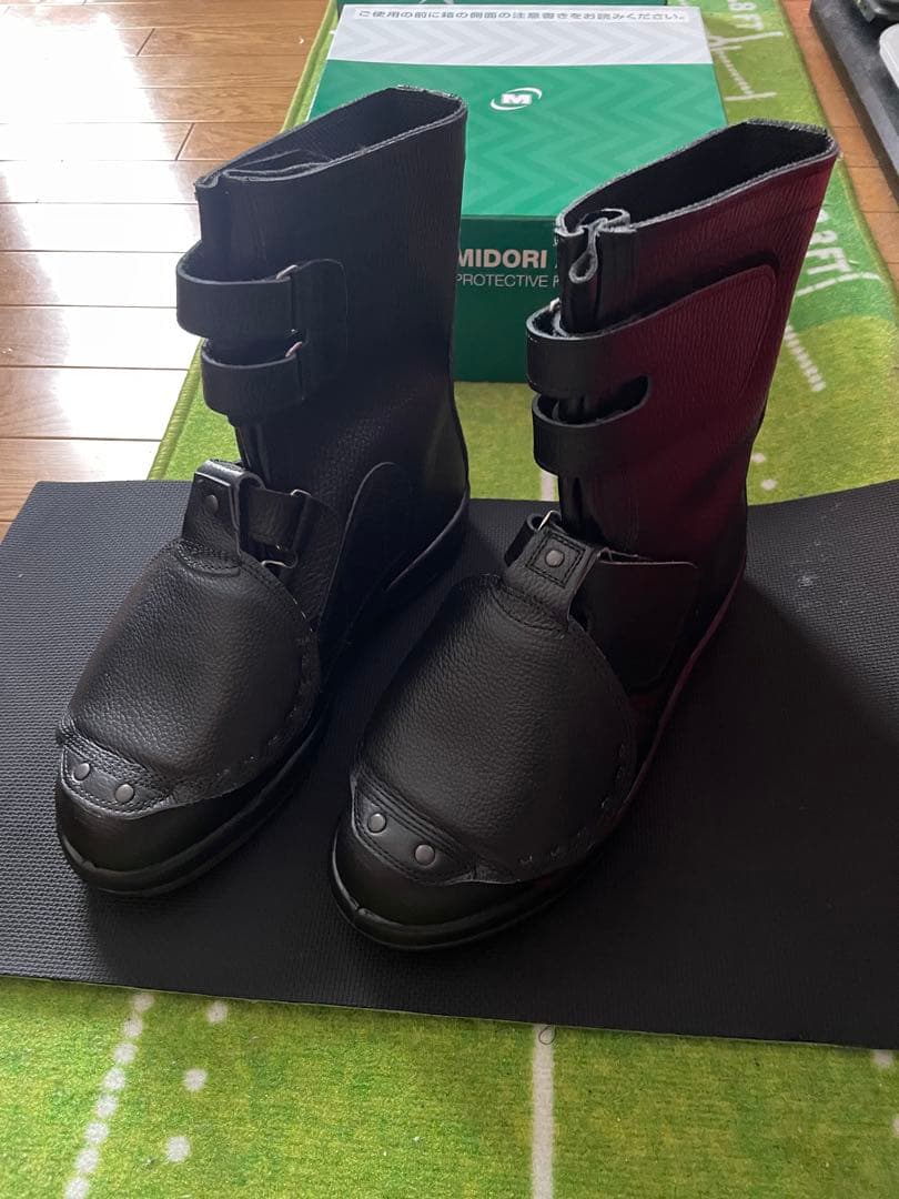 MIDORI ANZEN 安全靴 ブラック