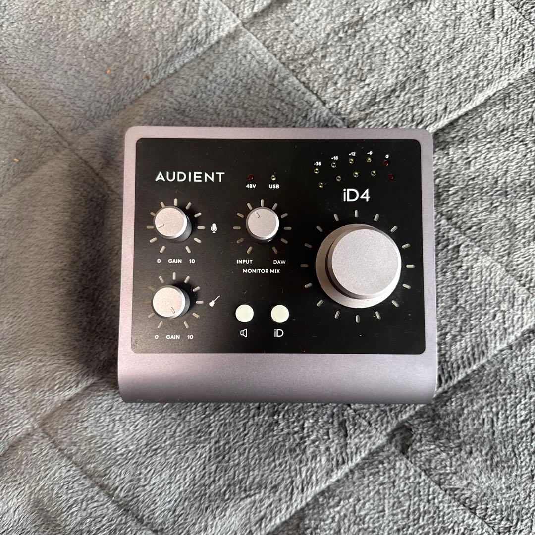DTM・DAW AUDIENT iD4 mk.2 AUDIENT | iD4mkⅡ | USB オーディオ・インターフェイス | 製品情報