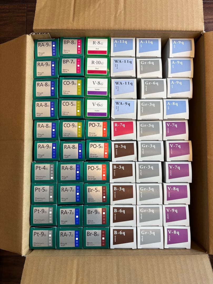 マテリアG 、マテリアインテグラル、エドルクオン、白髪染め　60本