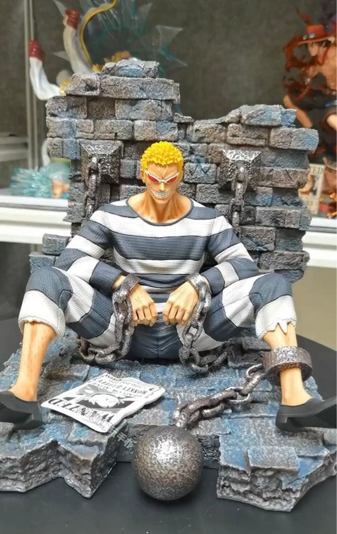 ワンピース 刑務所 ドフラミンゴ フィギュア ガレージキット