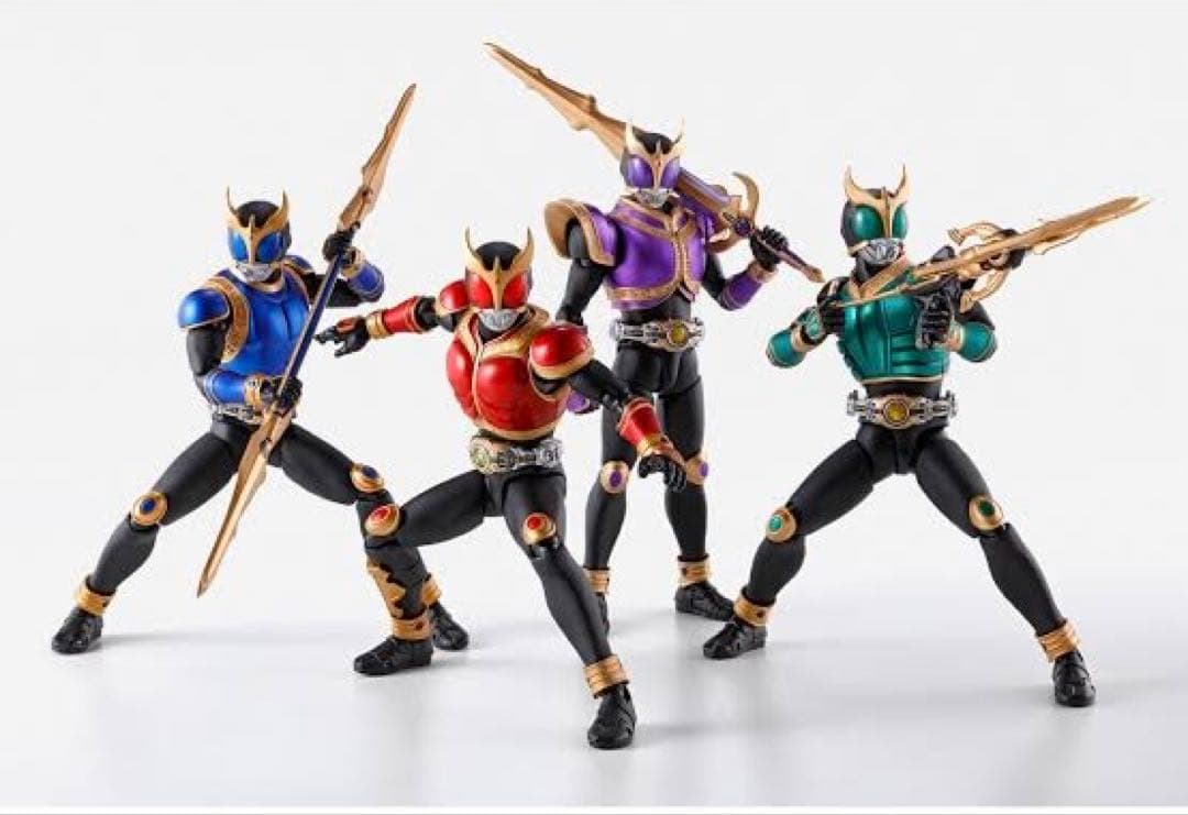 真骨彫　仮面ライダークウガ ライジング4点 S.H.Figuarts（真骨彫製法） 仮面ライダークウガ ライジングタイタン