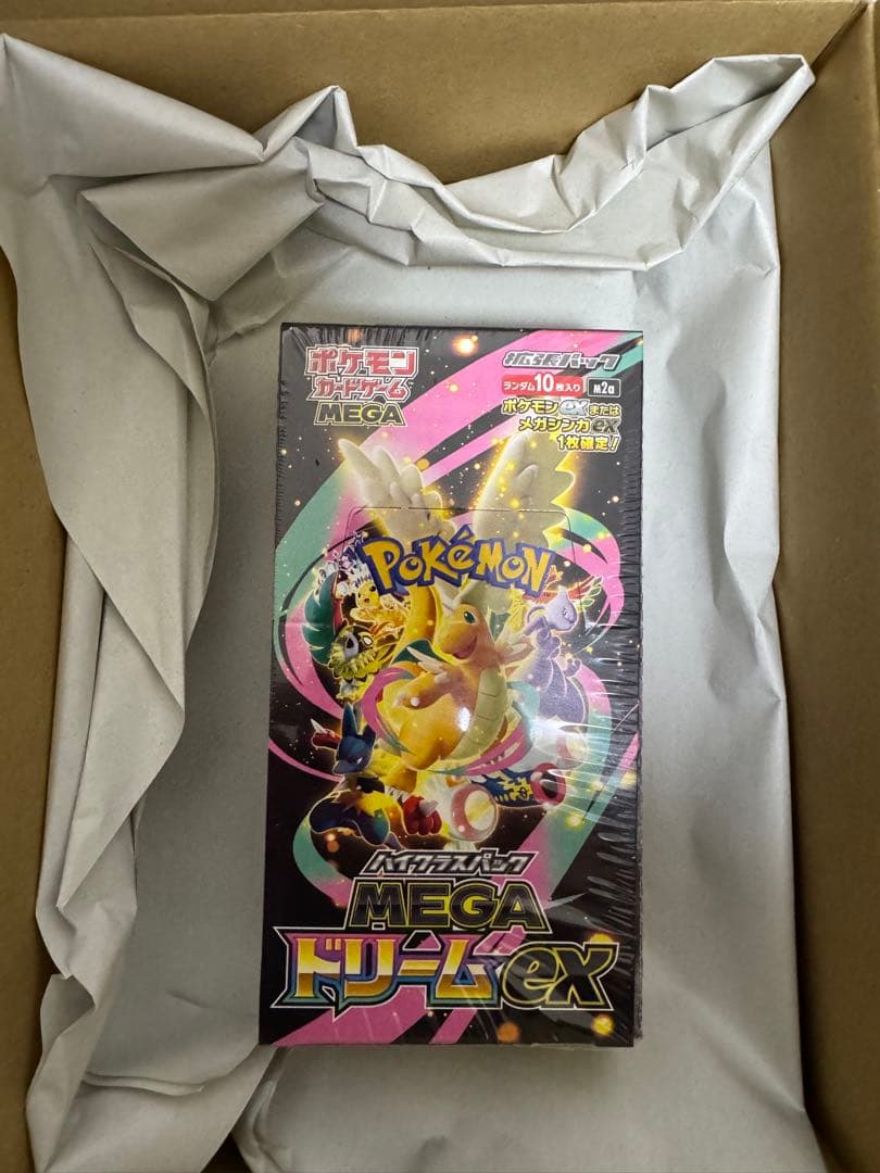 未開封 シュリンク付き ポケモンカード ハイクラスパック MEGAドリームex