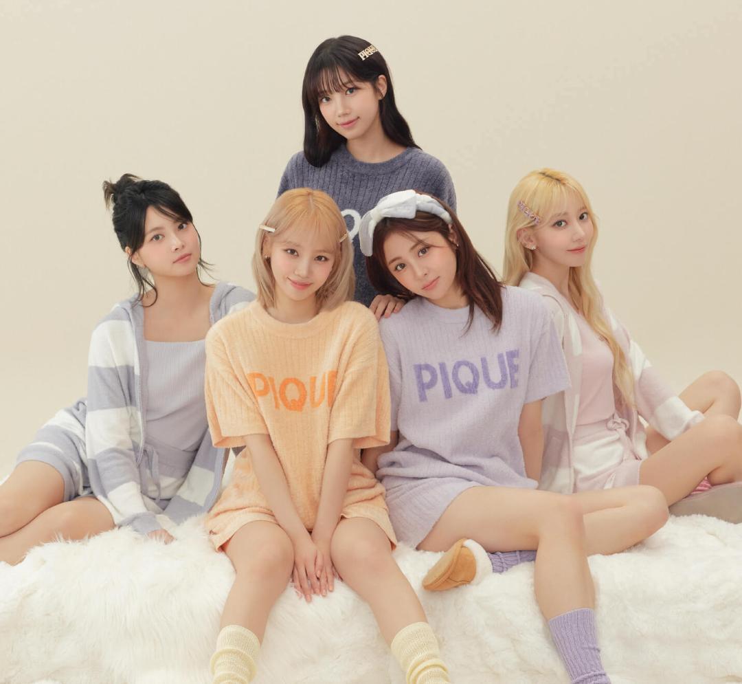 韓国限定 ジェラートピケ Le Sserafim ルセラフィム セットアップ