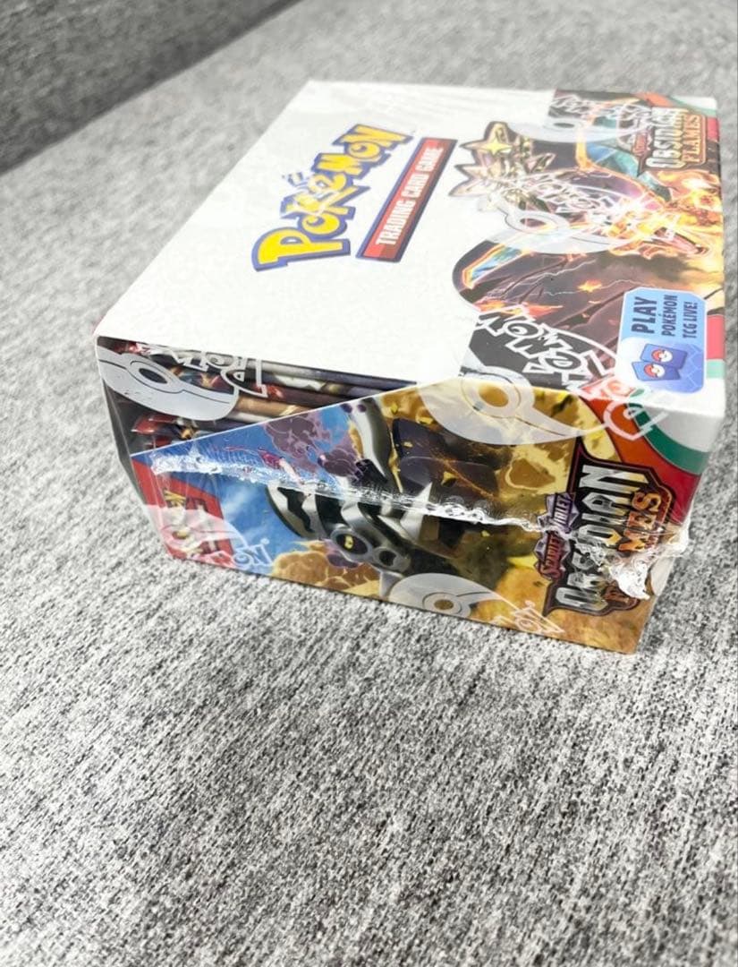 黒炎の支配者OBSIDIANFLAMESポケモンカード未開封BOX海外激レア - メルカリ