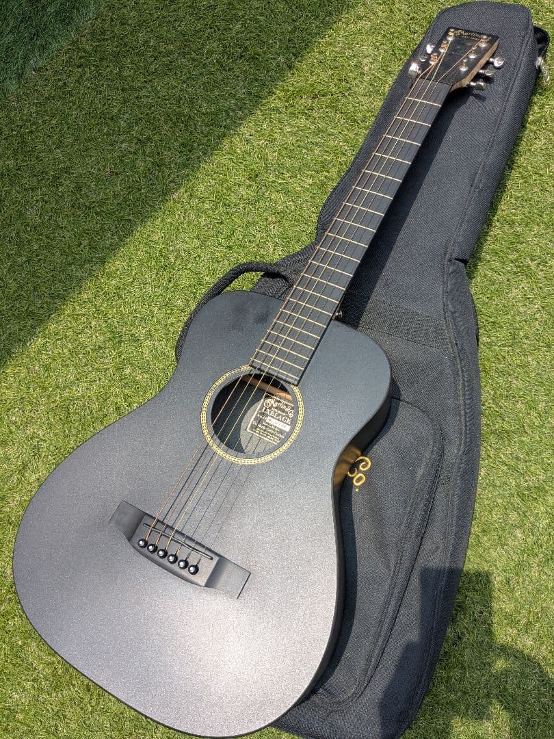 Martin LXBLACK リトルマーチン ミニギター ケース付　割れ有り