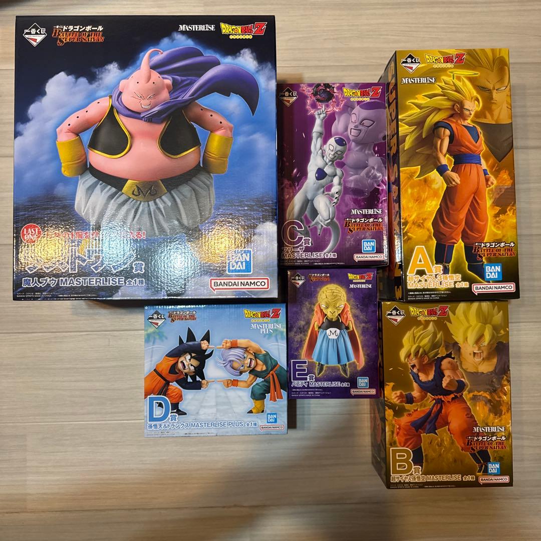 一番くじ　ドラゴンボール ラストワン含む　フィギュア　コンプリートセット