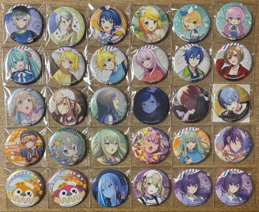 プロジェクトセカイ 缶バッジ まとめ売り② - メルカリ