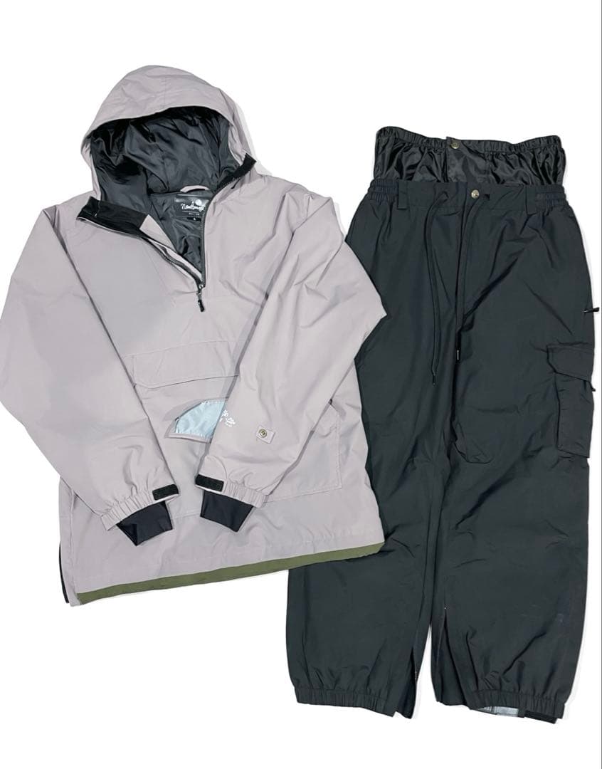 namelessage(ネームレスエイジ)スノボウェア 上下セット メンズ 美品