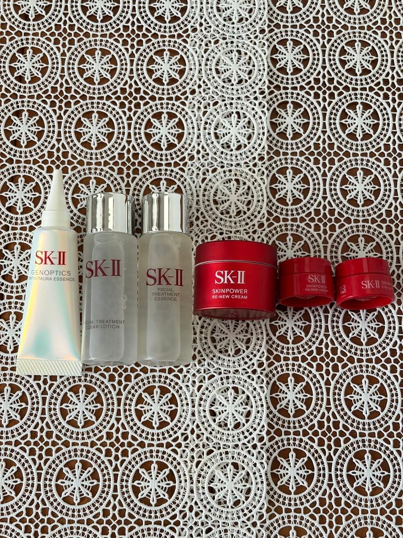 SK-II スキンパワーリニュークリーム(美容クリーム)他 サンプル6点セット