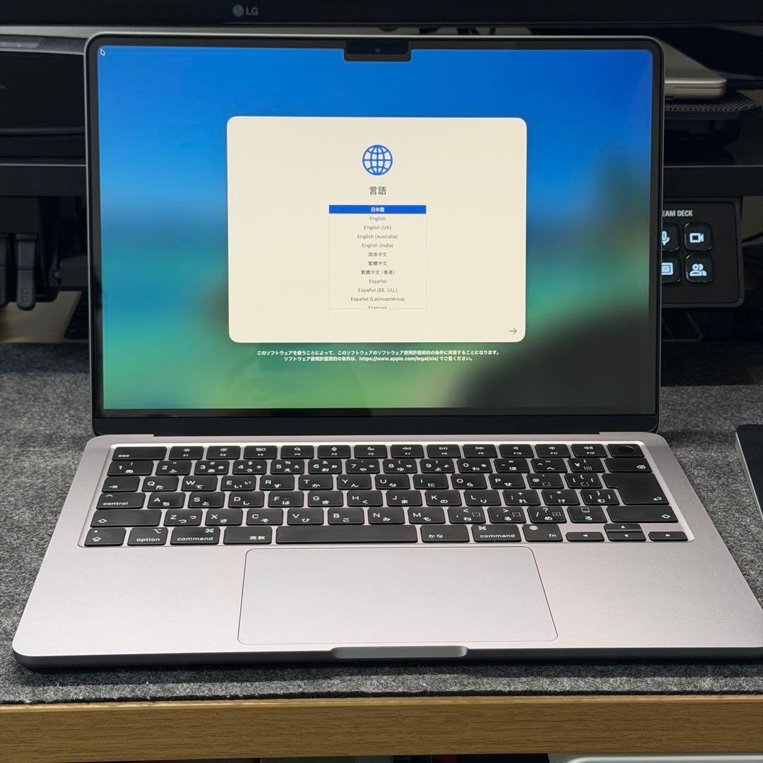Apple MacBook Air 13.6インチ M3 16GB 256GB