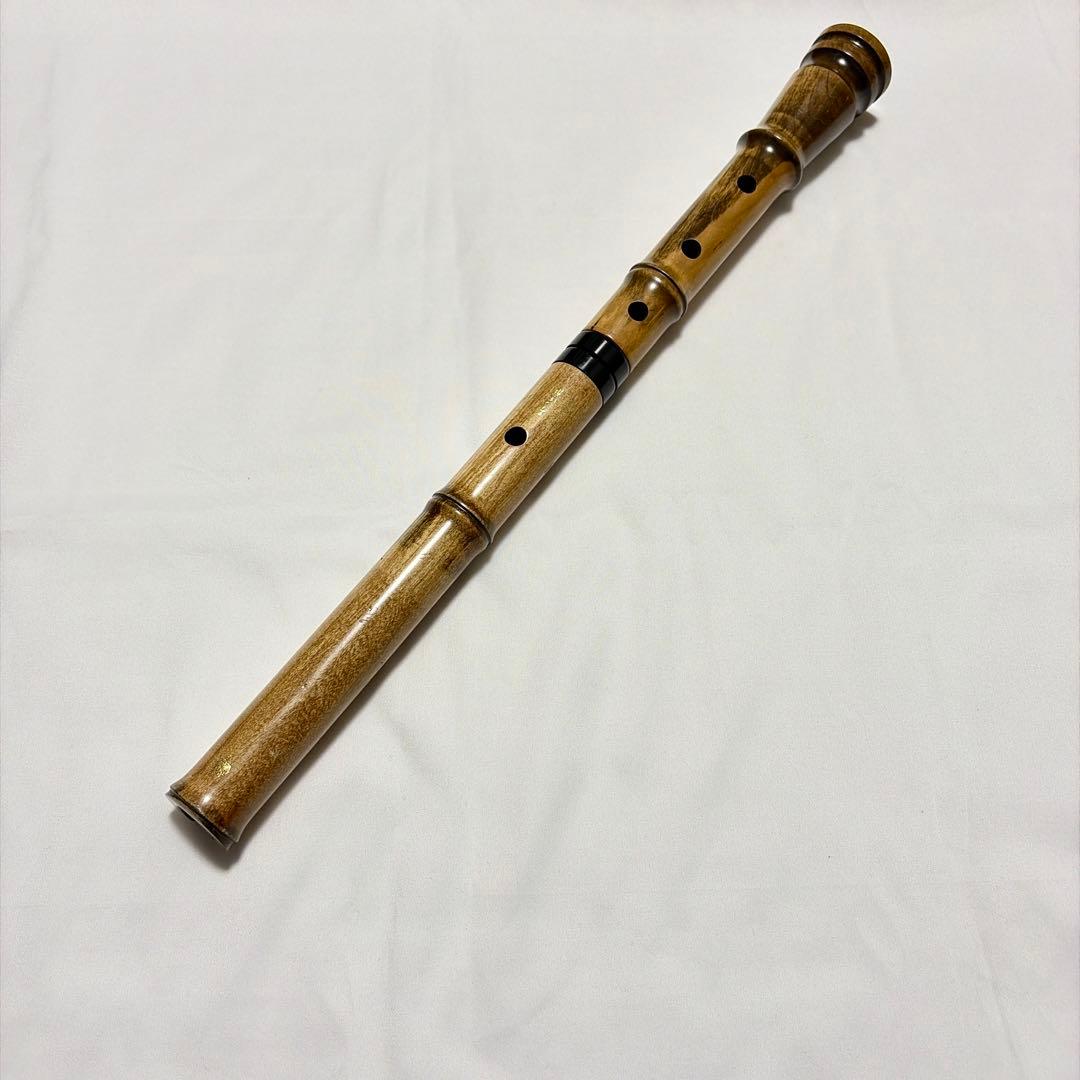 尺八 都山流 玉山銘 1尺8寸 木管 楽器 54.5cm