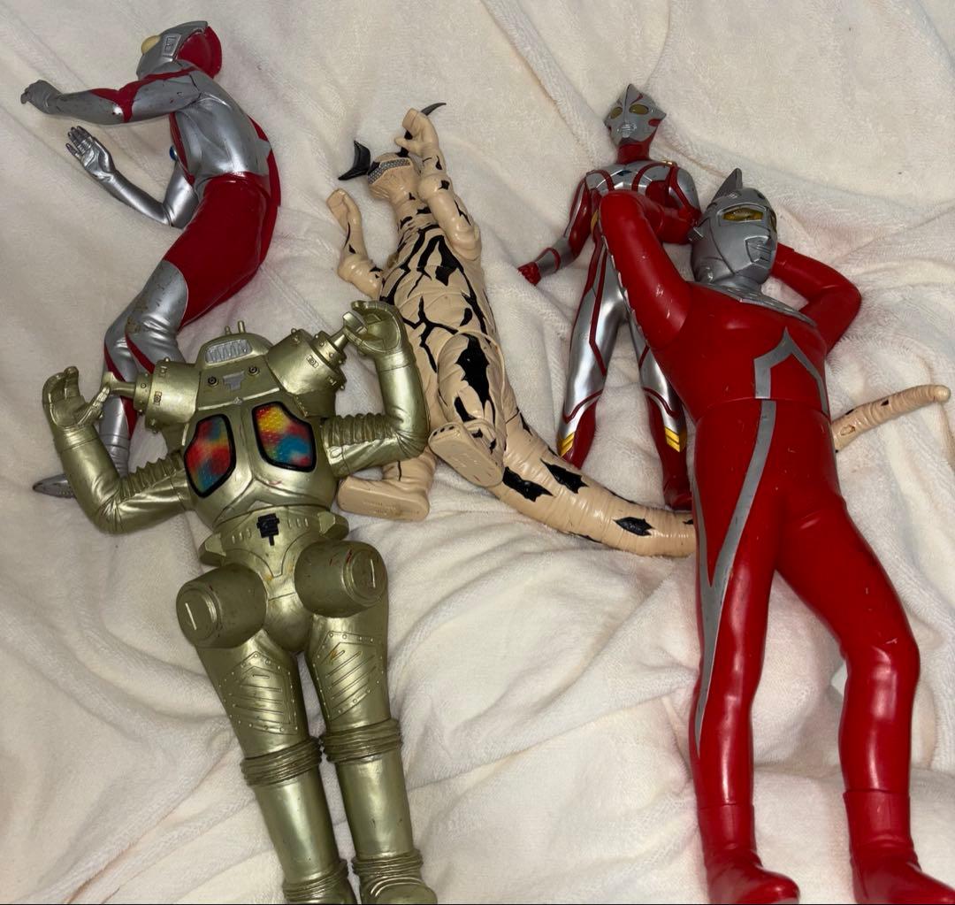 ビッグサイズソフビフィギュア　レア　ウルトラマンシリーズ　まとめ売り　5体