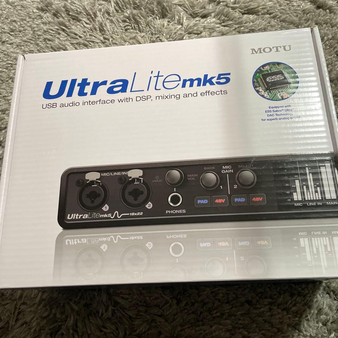 【超美品】MOTU UltraLite mk5