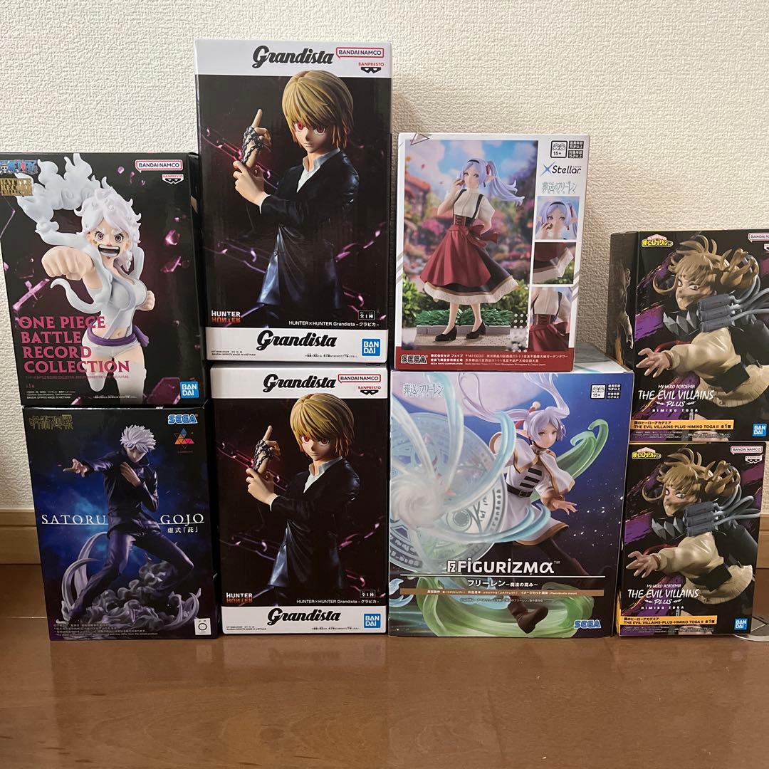 プライズフィギュア8個セット プライズ】 アニメ『怪獣8号』が #セガプライズ のフィギュアブランド