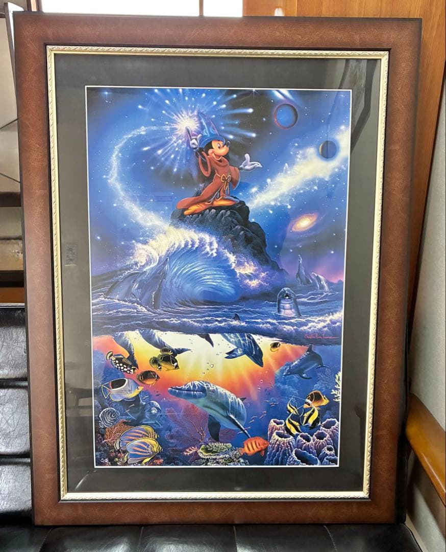 ラッセン&ディズニー ミッキーマウス マリンアート ソーサラー オブ ザ シーズ