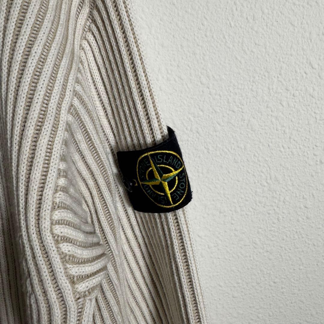 STONE ISLAND フルリブRWSウールセーター - メルカリ