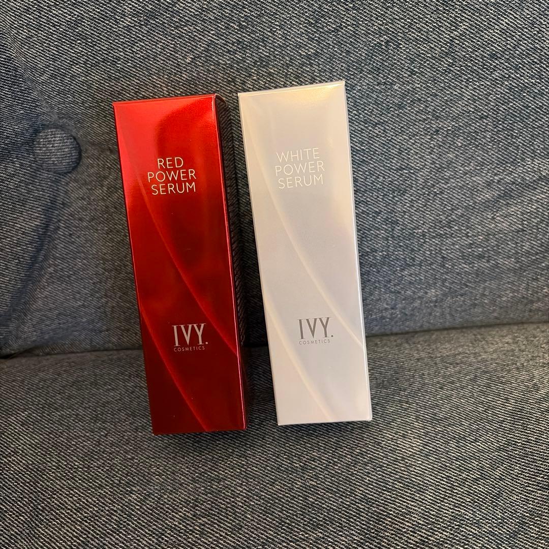 アイビー　レッドパワーセラム、ホワイトパワーセラム30mlセット