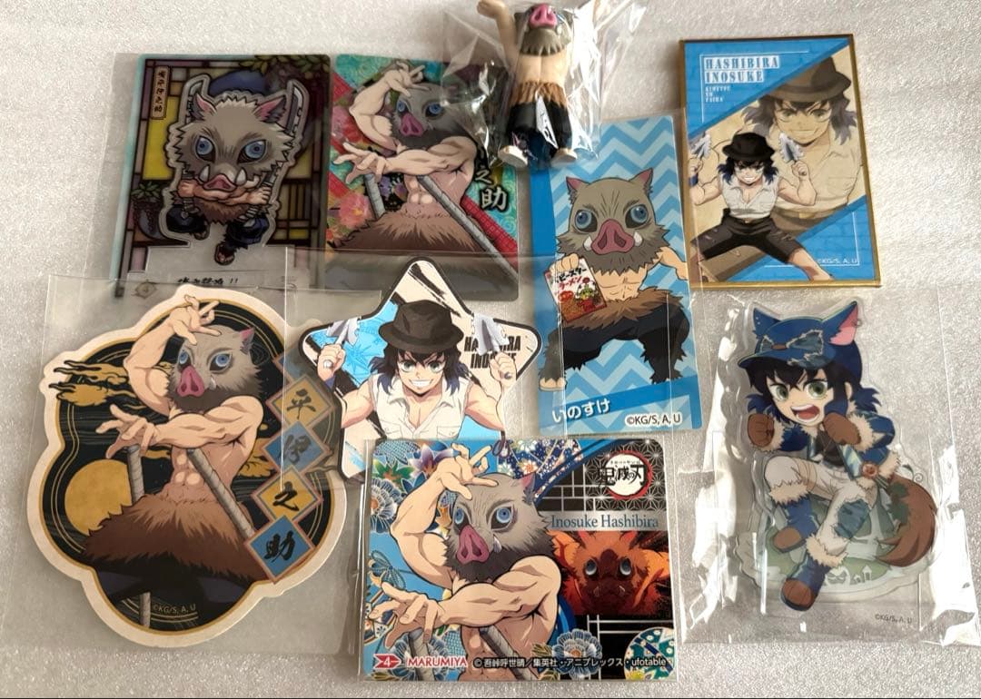 鬼滅の刃 嘴平伊之助 アクリルスタンド まとめ売り ハロウィン2025