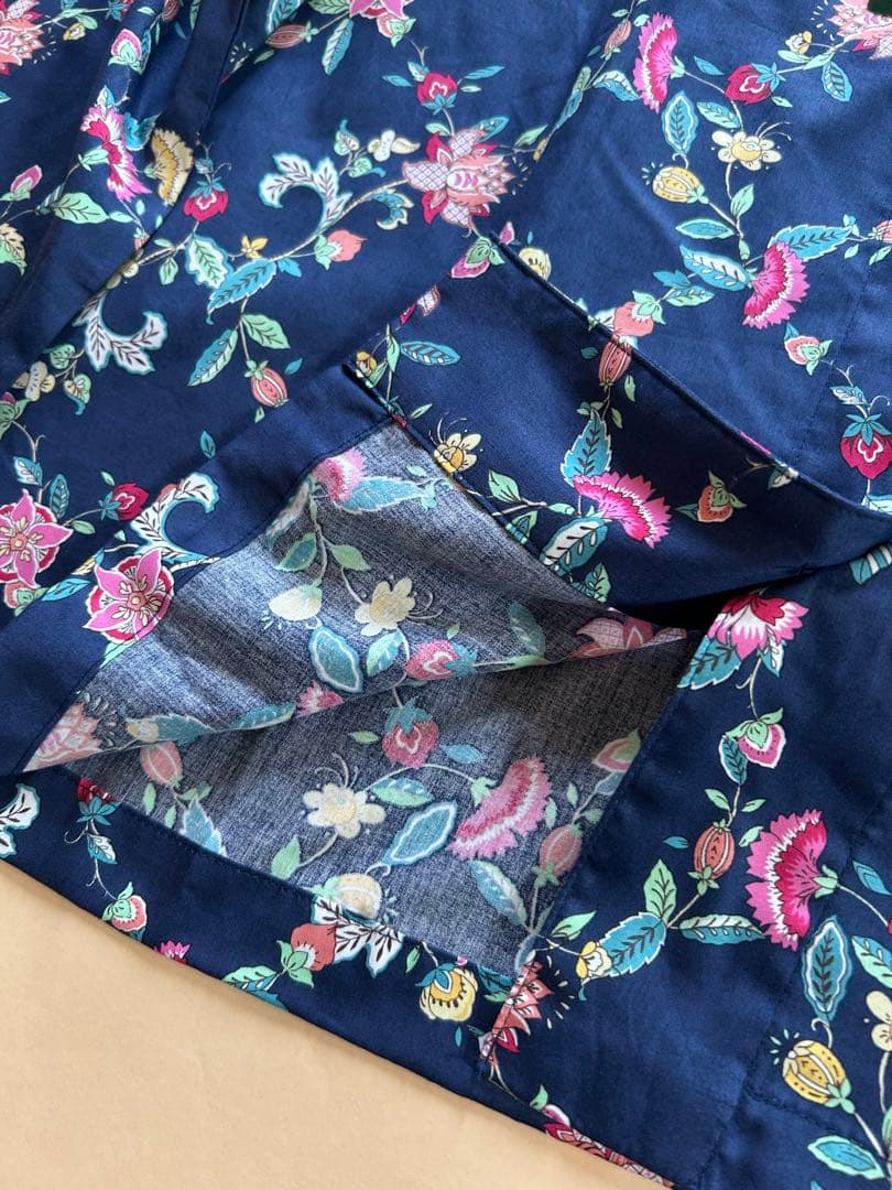 Mサイズワコールミントン☆ハドンホール柄パジャマ 新品タグ付き 襟