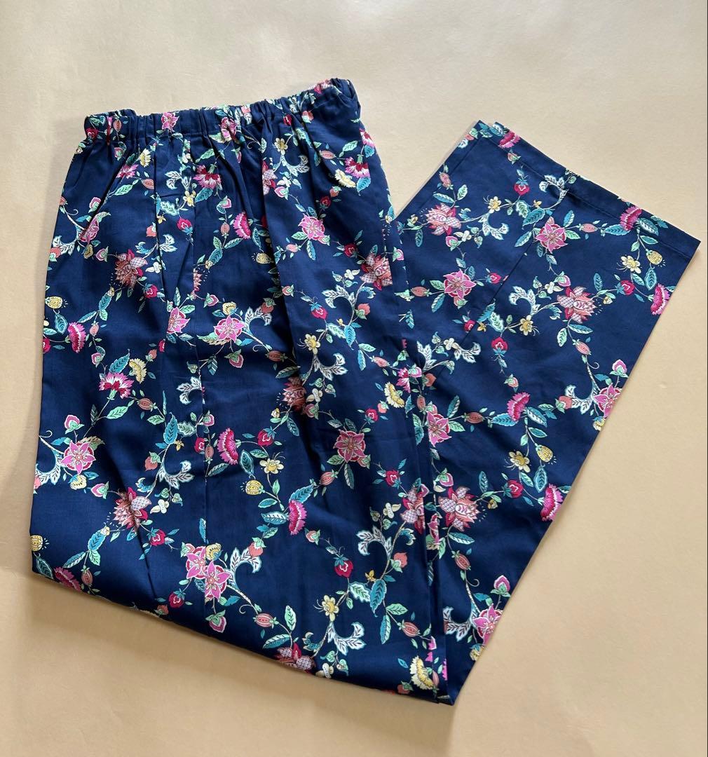 Mサイズワコールミントン☆ハドンホール柄パジャマ 新品タグ付き 襟