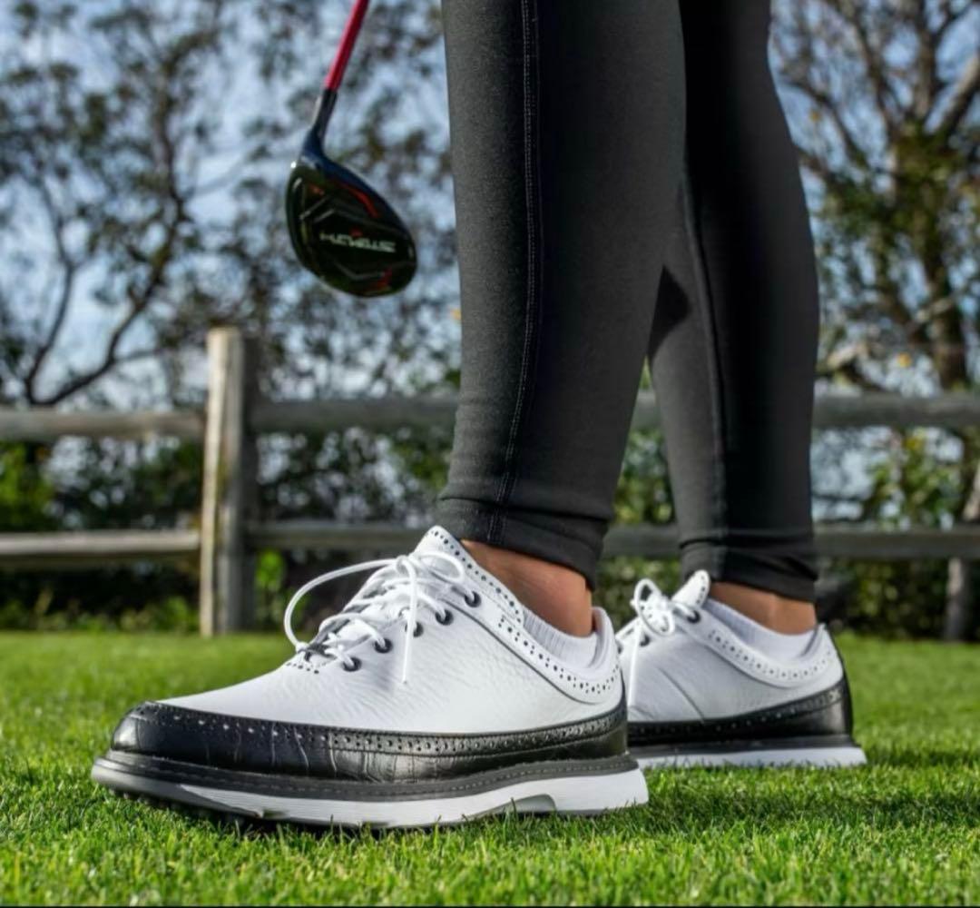 極美品✨adidasアディダス ゴルフシューズ MC80 スパイクレス　24.5