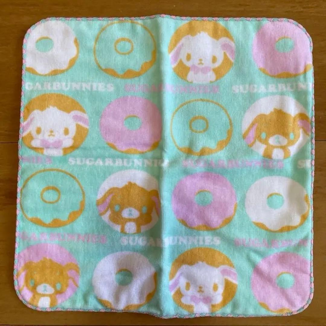 激レア♡シュガーバニーズ　タオルハンカチ　ドーナツ　☆未使用品☆