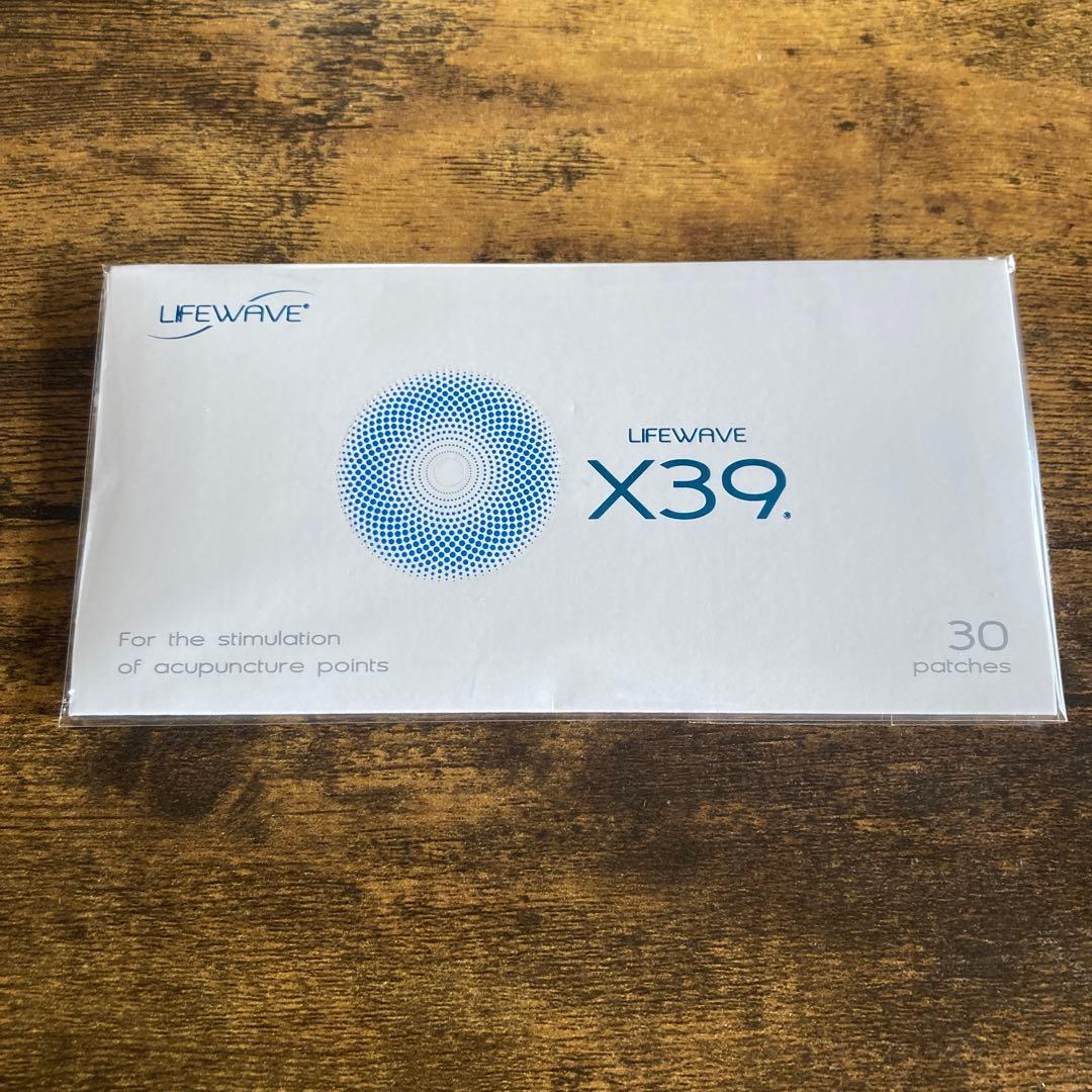 【新品未使用】正規品ライフウェーブ　X39パッチ　30枚