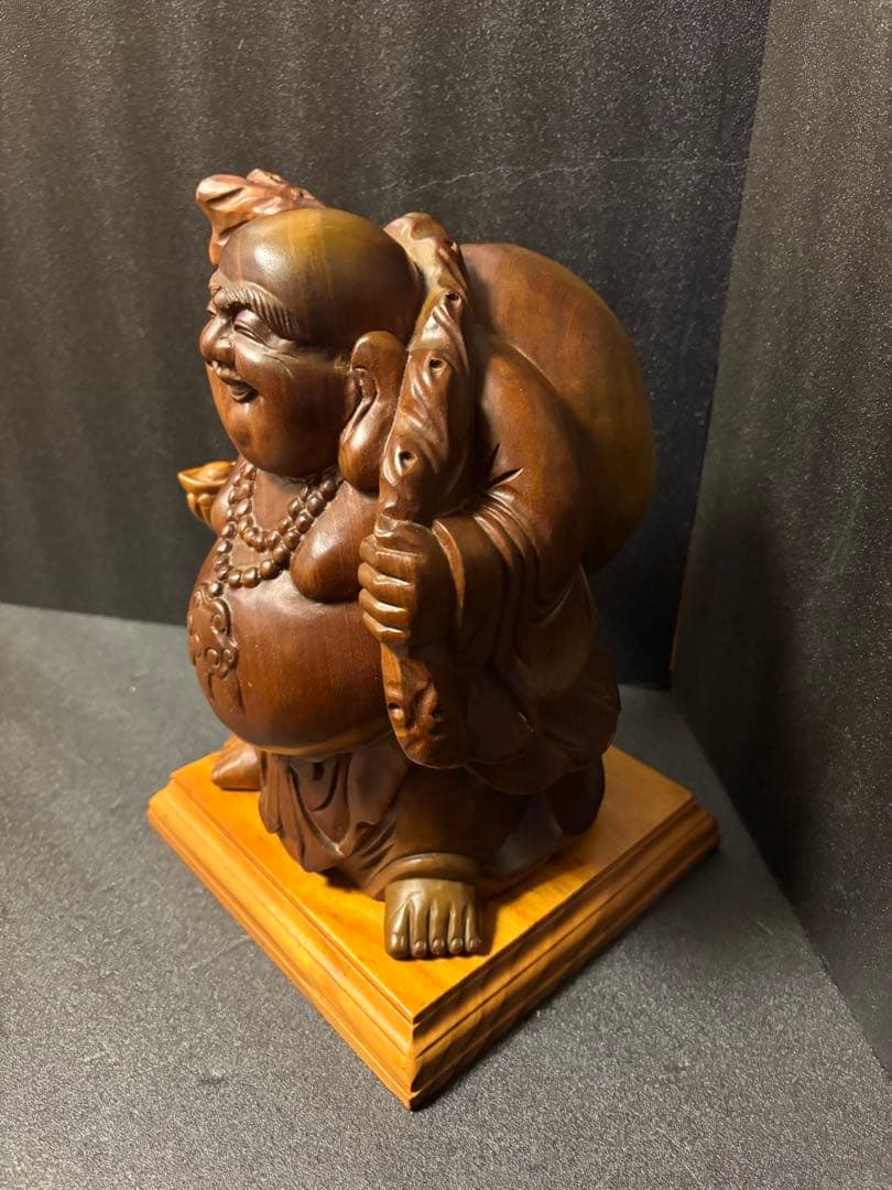 置台付き 七福神 布袋尊 布袋さん 開運 縁起物 - メルカリ