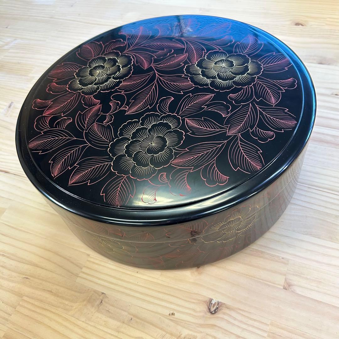 輪島塗り 茶櫃 木製 漆芸 漆器 工芸品 漆 蒔絵